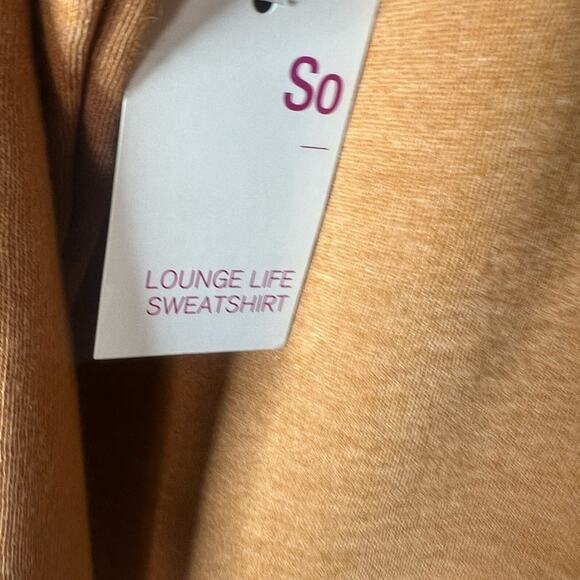 SO LOUNGE MOCK NECK SWEATSHIRT SIZE L‎ - Picture 5 of 7